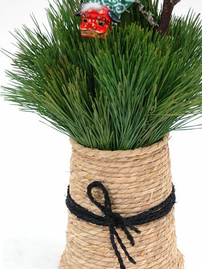 玄関用ミニ門松 通販  「和（なごみ）」 【屋外用】 1台 高さ約75cm  K060001