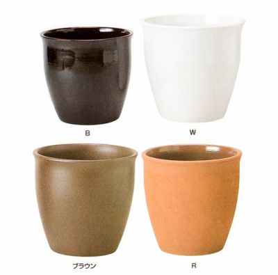 観葉植物用資材 通販 陶器　鉢カバー ジュネスJ-6 8号鉢用 KB066001